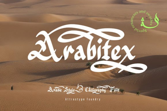 Arabitex: A Handwritten Arabic Script Font for Digital Branding