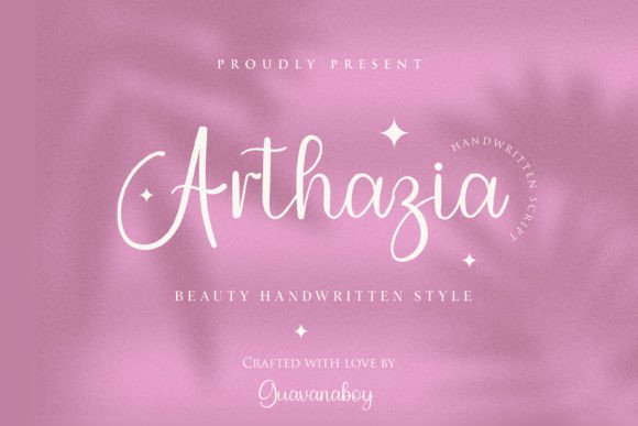 Arthazia: A Script Amp Font That Elevates Campaign Headlines