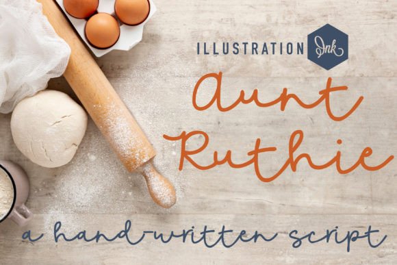 Aunt Ruthie: A Handwritten Script Font That Feels Human in Real Campaigns