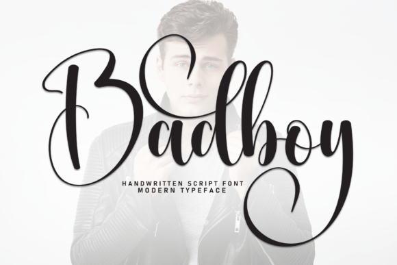 Badboy: A Delicate Handwritten Font for Digital Branding