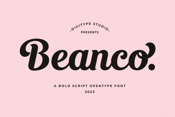 Beanco: An Elegant Script Font for Digital Branding