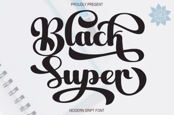 Black Super: A Handwritten Font for Warm, Trustworthy Web Design