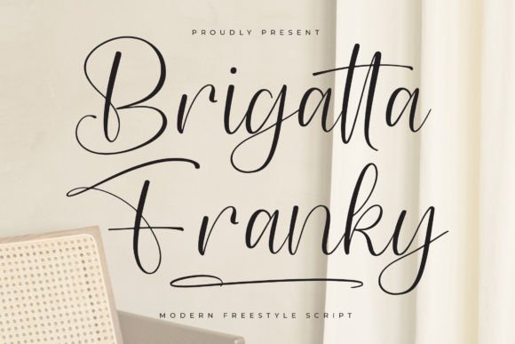 Brigatta Franky: A Premium Script Font for Scroll-Stopping Brand Content