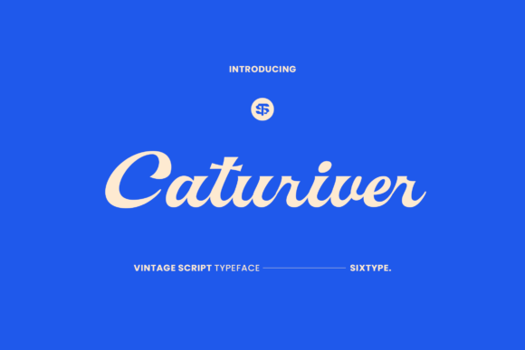 Caturiver: A Vintage Script Font for Thoughtful Editorial Design
