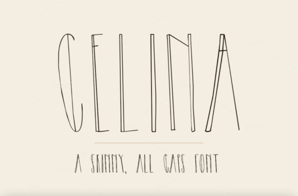 Celina: A Script Font That Adds Personality to Campaigns