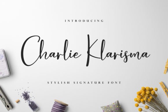 Charlie Klarisma: A Script Font That Elevates Digital Branding