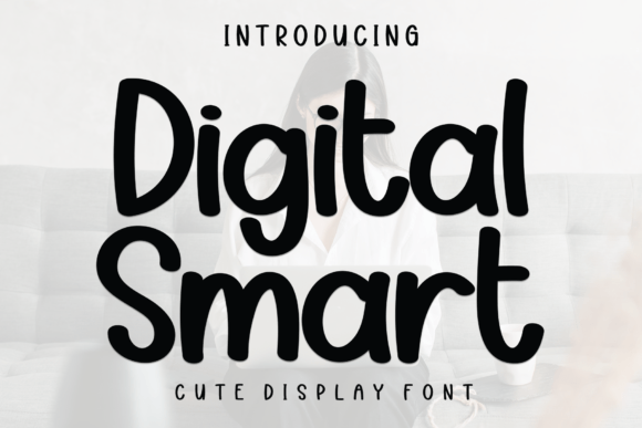Digital Smart Font: Elegant Script for Handmade Labels & Printables