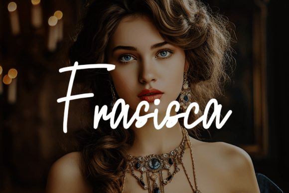 Frasisca: A Script Font That Breathes Elegance Into Editorial Design