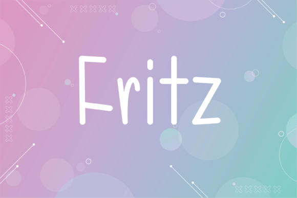 Fritz Handwritten Font for Crafters & Sellers