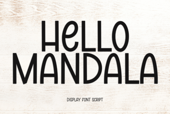 Hello Mandala: A Script Amp Typeface That Elevates Real Branding Work