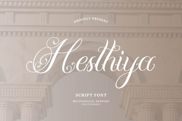 Hesthiya: A Bold Handwritten Font That Elevates Your Brand