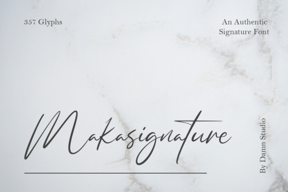 Makasignature: A Signature Font That Makes Your Brand Feel Human