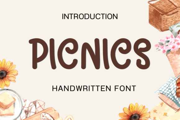 Picnics: A Handwritten Font That Feels Like a Quiet Moment