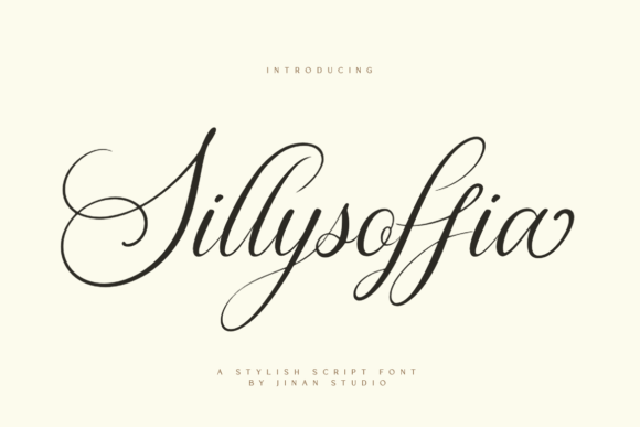 Sillysoffia: A Graceful Script Typeface for Scroll-Stopping Campaigns