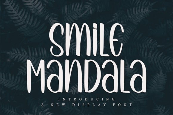Smile Mandala: A Festive Font for Digital Branding